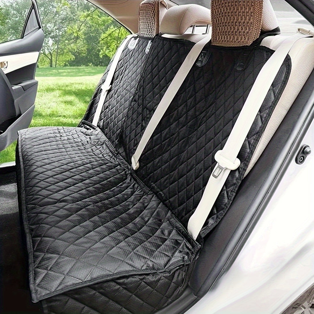 Waterproof Rear Car Seat Cover – Premium Quilted & Non-Slip Protection